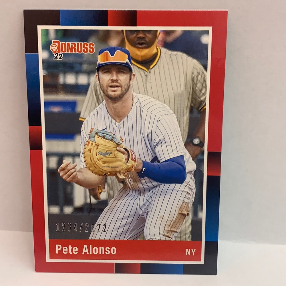2022 Donruss Pete Alonso Mets 1988 Retro #247 SN 1264/2022 (MISC7)